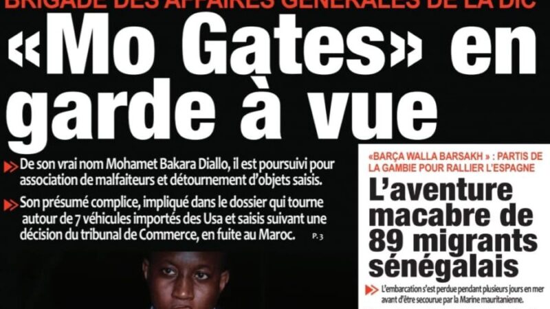 Découvrez les Unes des journaux sénégalais du mercredi 10 décembre 2025