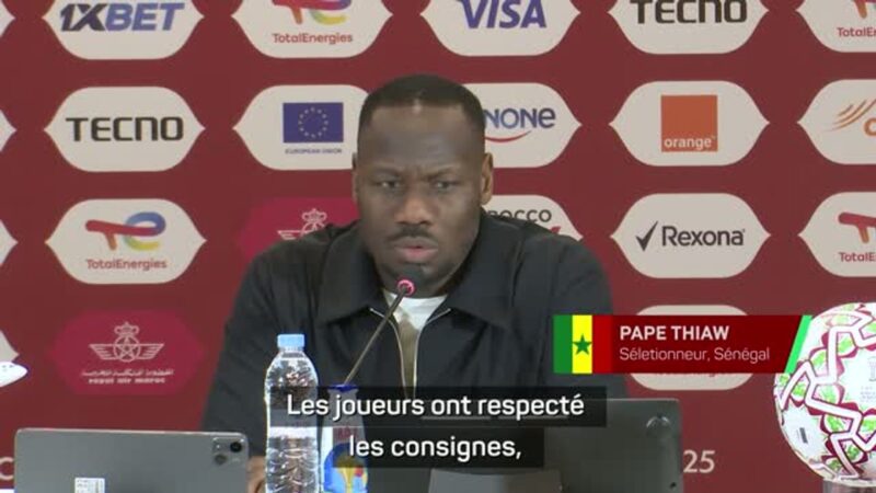 « L&rsquo;équipe a été très sérieuse », Pape Thiaw est satisfait de la prestation de ses joueurs contre le Botswana