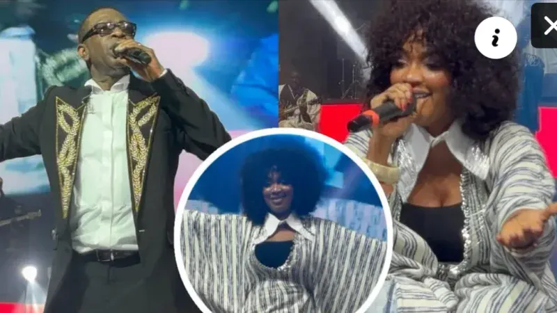 Grand Bal à Dakar Arena : La prestation explosive de Dielykaba Bintou aux côtés de Youssou Ndour (Vidéo)