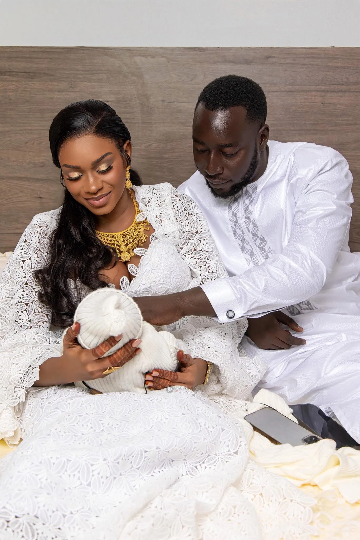 Baptême de leur fils aîné : Bathie Drizzy et Zeyna exaucent un vœu en honorant le Prophète (PSL)