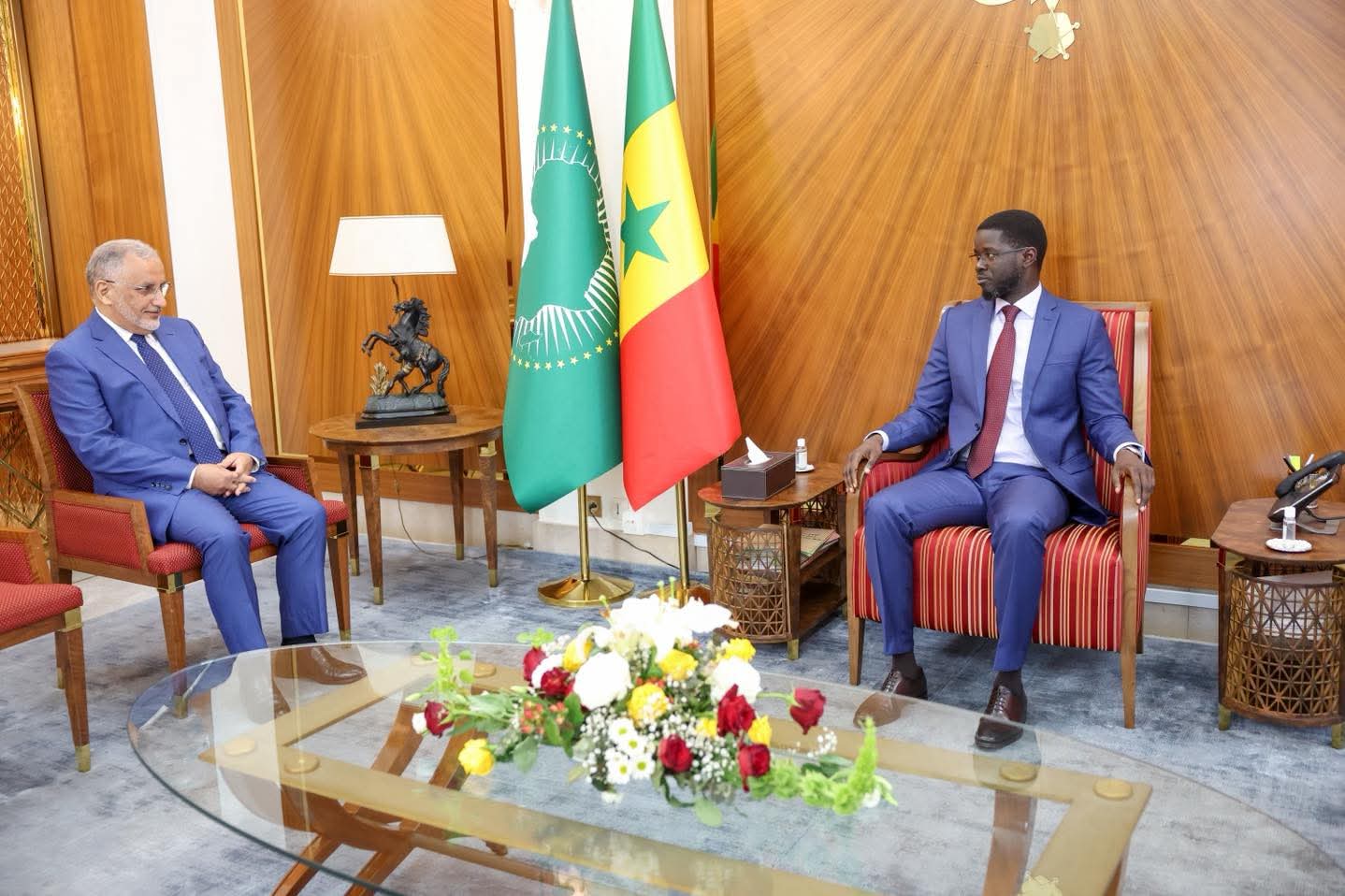 Fin de mission au Sénégal : Le Président Diomaye Faye magnifie le travail de l’ambassadeur de la Mauritanie