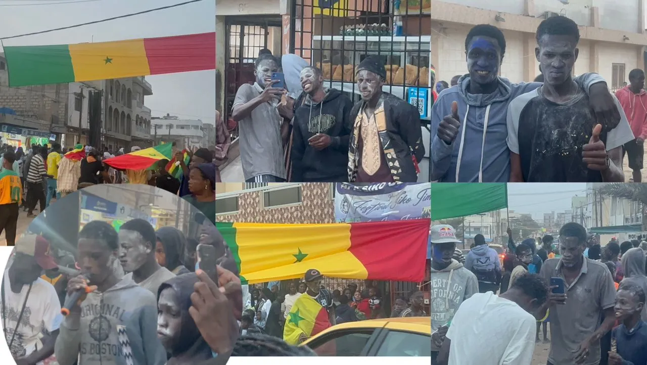 Finale Sénégal–Maroc : L’ambiance électrique s’empare de Guédiawaye avant le choc (Vidéo)