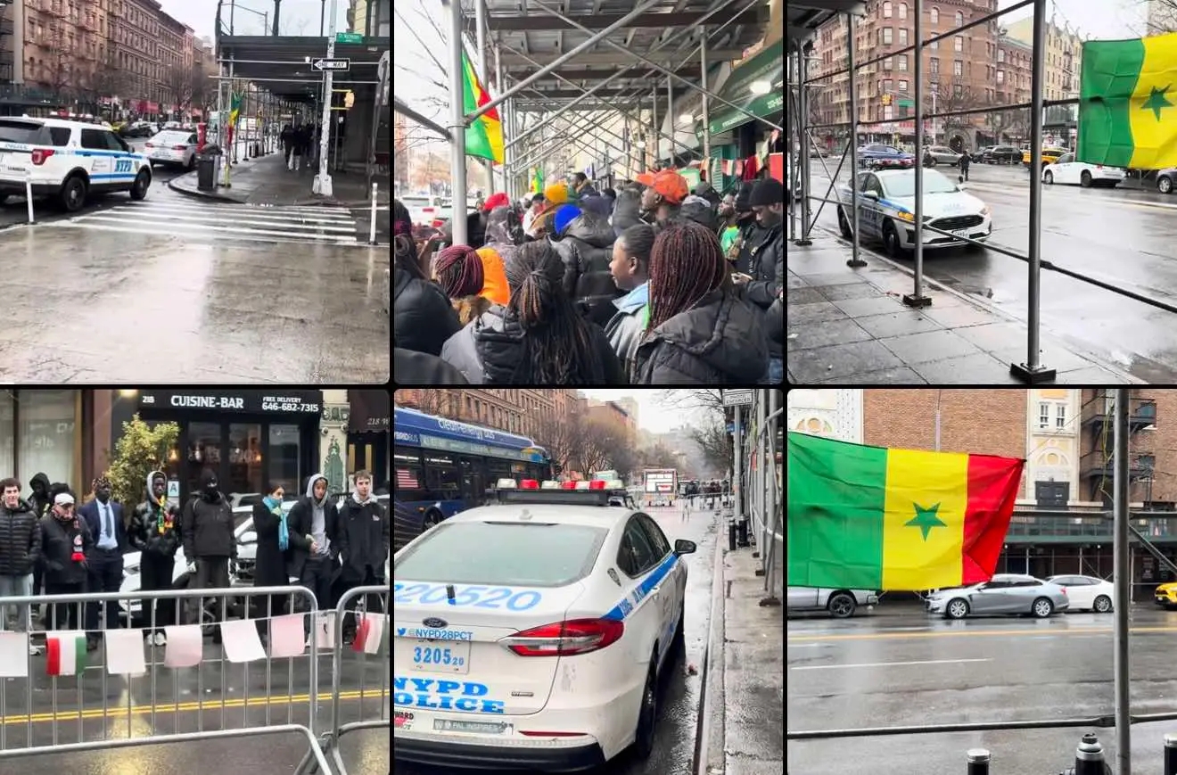 Finale Sénégal Vs Maroc : deux avenues fermées à New York pour accueillir les supporters sénégalais (Senego Tv)