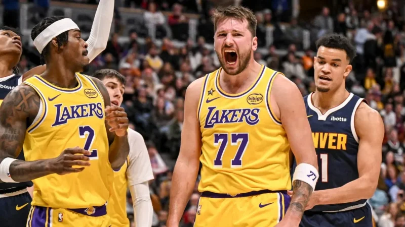 NBA : Après une première période à sens unique, le réveil foudroyant qui a permis aux Lakers de faire tomber Denver