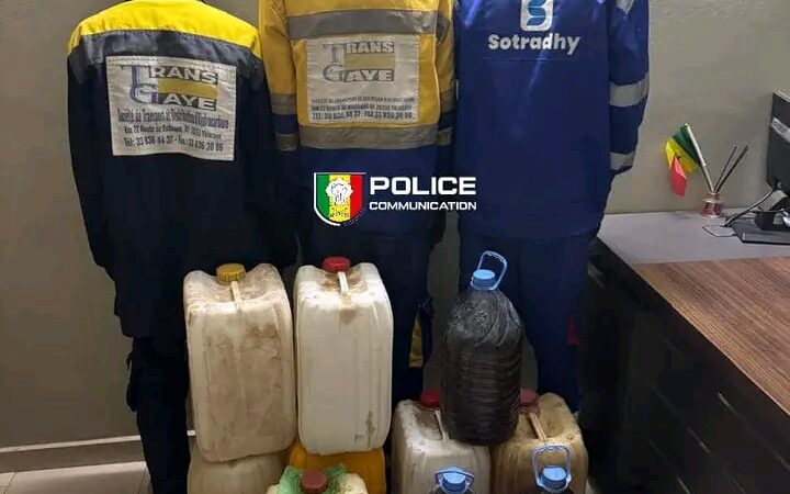 Rufisque : Une bande spécialisée dans le vol de carburant démantelée