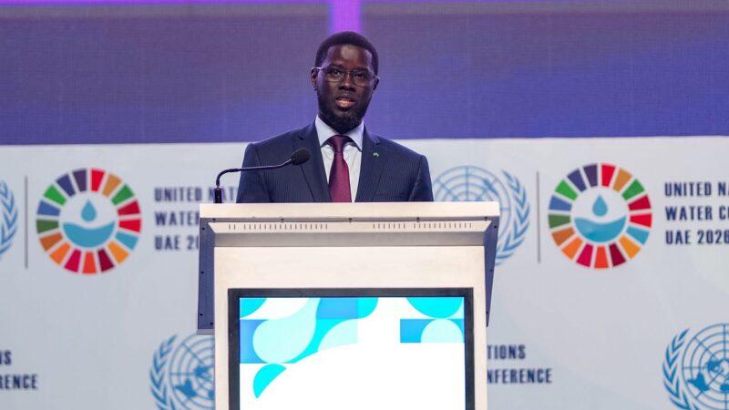 Pour ne pas faire d&rsquo;Abu Dhabi « une rencontre de plus », les leviers financiers structurels invoqués par le Président Faye face à la crise de l&rsquo;eau