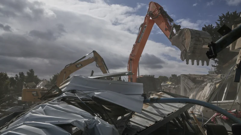 Démolition du siège de l&rsquo;UNRWA : Les termes exacts de la condamnation prononcée par onze chancelleries contre Israël