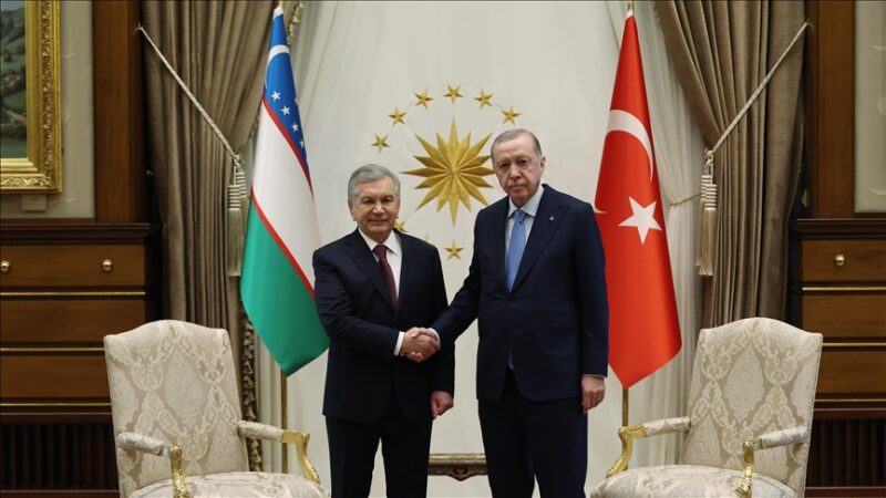 Sur le tarmac d&rsquo;Ankara, le chef d&rsquo;État étranger reçu avec les honneurs par Recep Tayyip Erdogan et son épouse