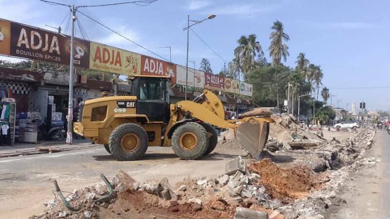 Médina : démarrage des travaux sur l’avenue Blaise Diagne…