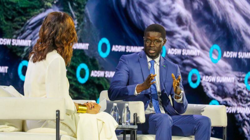 Abu Dhabi Sustainability Week : le Président Diomaye Faye plaide pour une mobilisation mondiale autour de l’eau