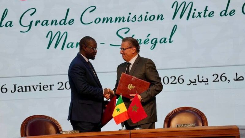 17 accords signés entre le Sénégal et le Maroc