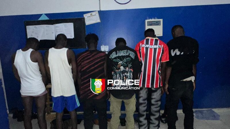 Agression à Poste Thiaroye : La Police démantèle une bande utilisant des scooters pour des vols avec violence