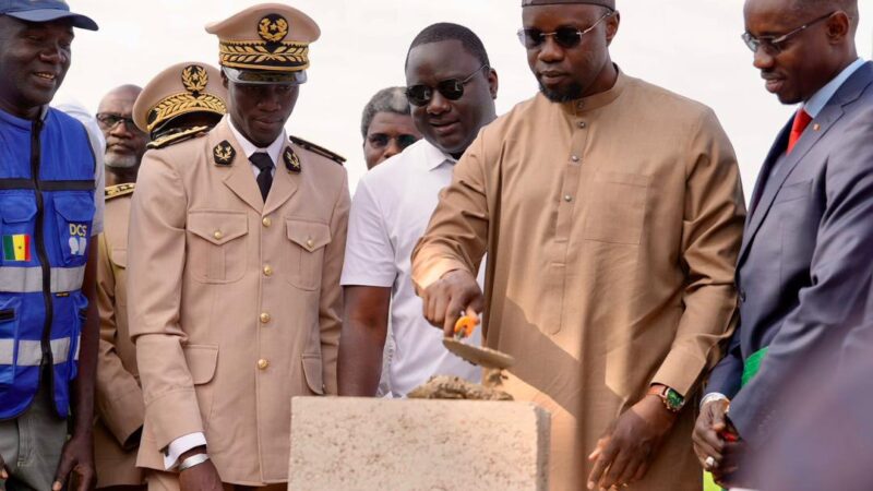 Passy: Ousmane Sonko pose la première pierre du lycée moderne estimé à plus de 3,5 milliards