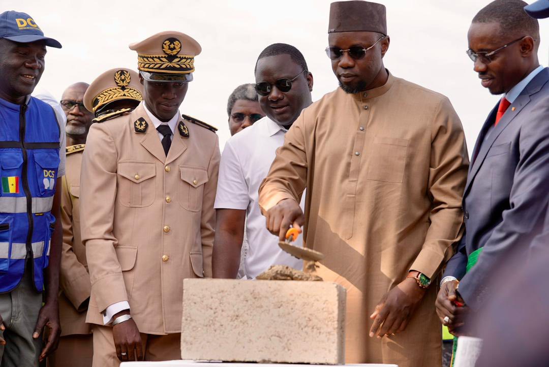Passy: Ousmane Sonko pose la première pierre du lycée moderne estimé à plus de 3,5 milliards