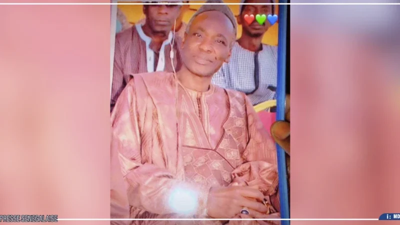 Kaffrine en deuil : décès d’El Hadji Ndiaye, président des communicateurs traditionnels