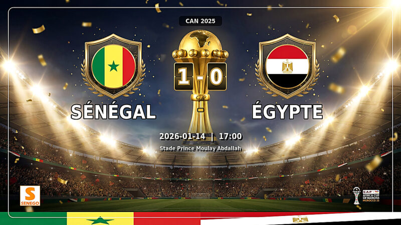 CAN 2025 : Mané envoie le Sénégal en finale au bout du suspense ! Découvrez la note de 7,74 obtenue par Krépin Diatta