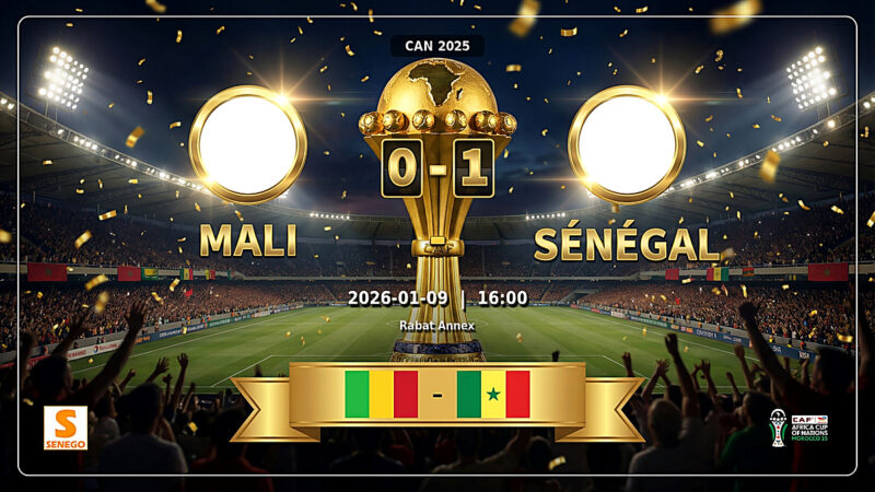 CAN 2025 : Le Sénégal dompte le Mali (0-1) et file en demies ! Découvrez la superbe note de Krépin Diatta