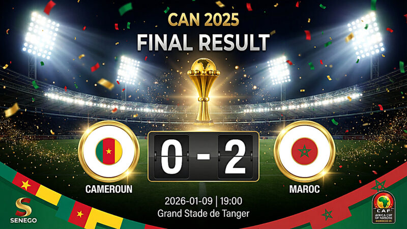 CAN 2025 : Le Maroc éteint le Cameroun (2-0) et file en demies ! Quelle note a obtenu Achraf Hakimi ?