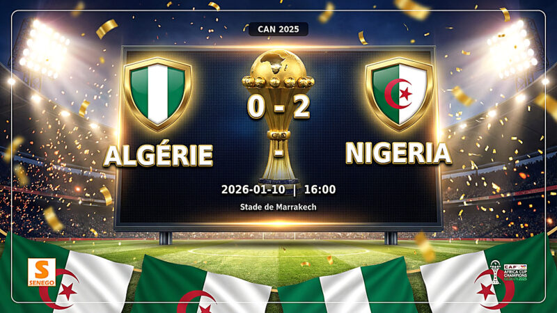 CAN 2025 : Le Nigeria éteint l&rsquo;Algérie (2-0) et file en demi-finale ! Quelle note a obtenu Victor Osimhen ?