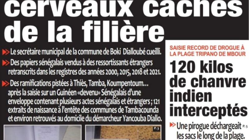 Découvrez les Unes des journaux sénégalais du samedi 31 janvier 2026