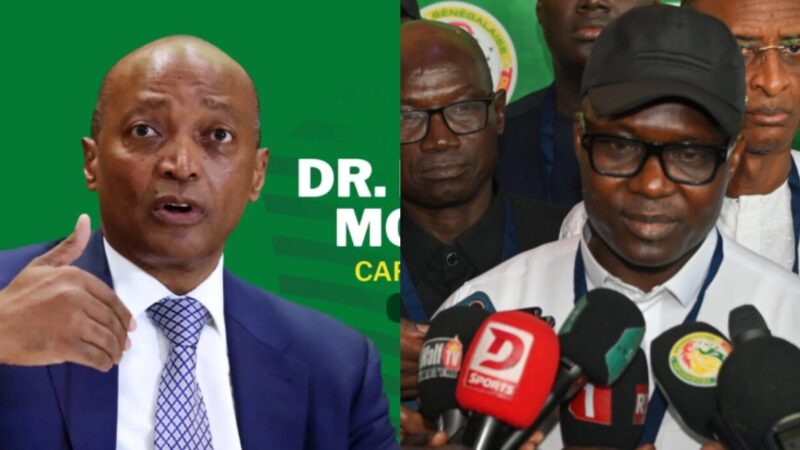 Patrice Motsepe envoie une lettre au président de la FSF Abdoulaye Fall