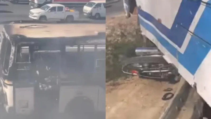 Sur le pont de la Patte d&rsquo;Oie, la collision mortelle a instantanément laissé place à une mesure de représailles expéditive