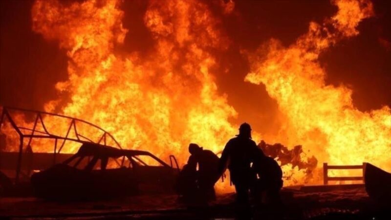 Russie : Après une puissante explosion sur les rails, le gouverneur de Tambov confirme l&rsquo;étendue des dégâts sur le convoi de carburant