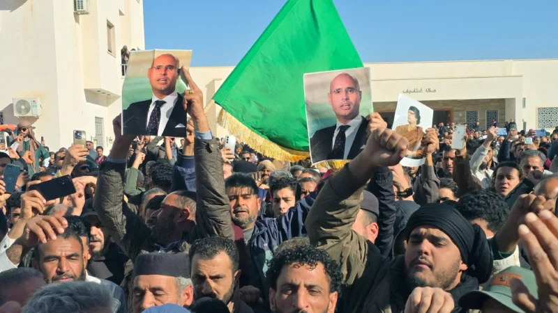 Mort de Saif al-Islam Kadhafi : La mobilisation massive constatée dans ce fief du sud de Tripoli lors des funérailles