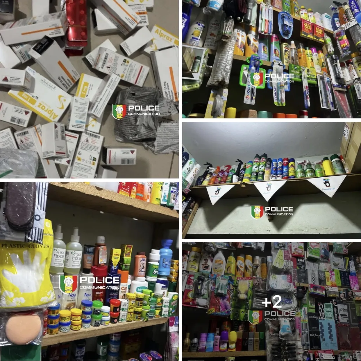 Une surveillance de 48 heures au marché Castors aboutit à la découverte d’un arsenal thérapeutique détourné