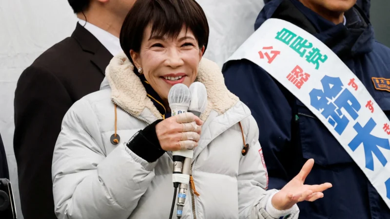 Japon : Face à une opposition divisée, le nombre exact de sièges qui donnerait les pleins pouvoirs à Sanae Takaichi