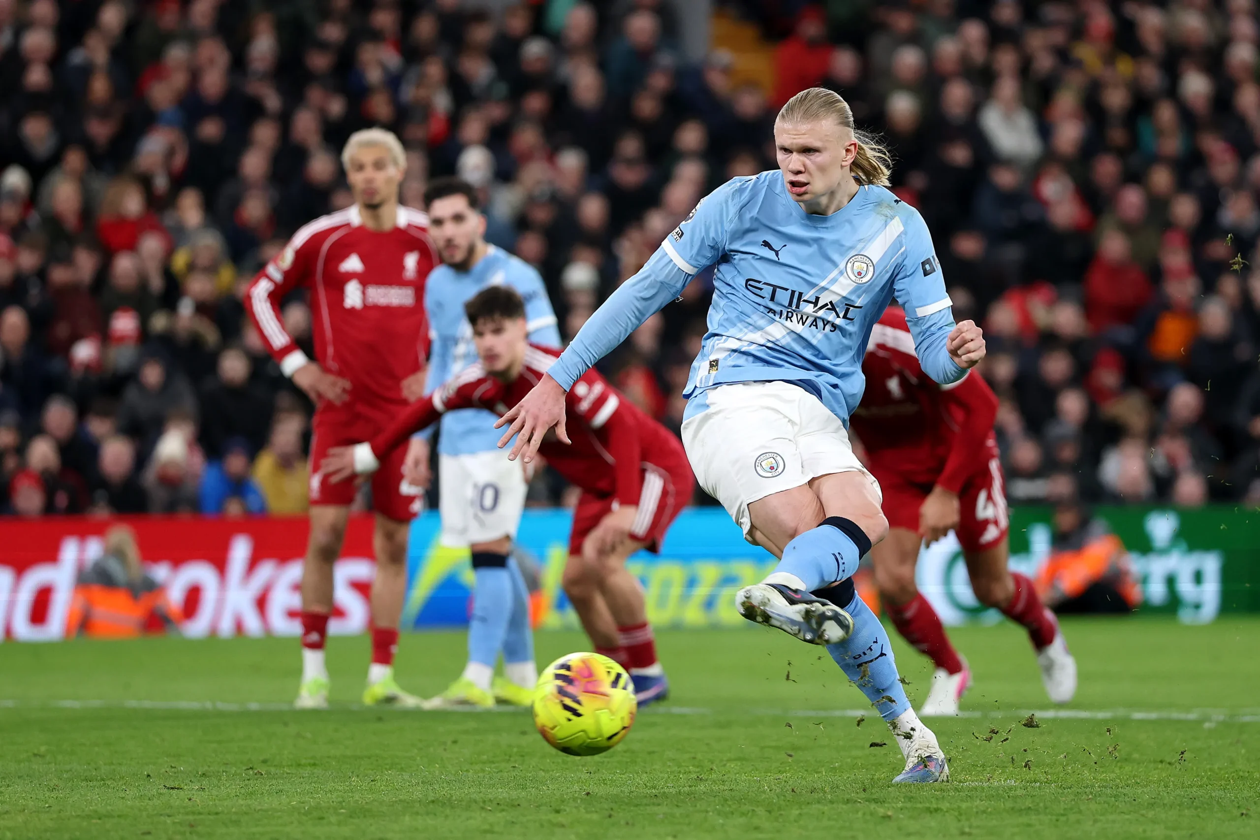 Distancés à dix minutes du terme, les détails du retournement de situation inespéré réussi par Manchester City à Anfield