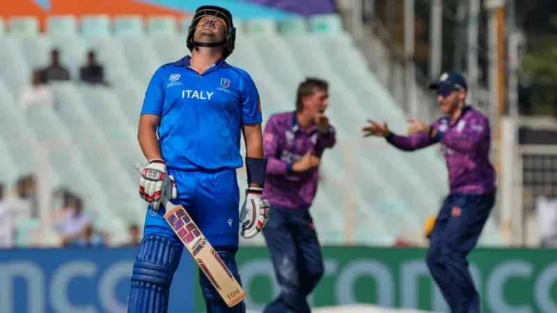 Mondial de Cricket : Au-delà du score fleuve contre l&rsquo;Écosse, la particularité sportive unique qui distingue le capitaine italien