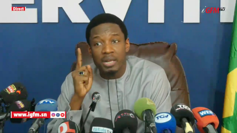 Violences et faim à l’université : Les termes choisis par Pape Djibril Fall pour qualifier l’attitude du Président et du Premier ministre