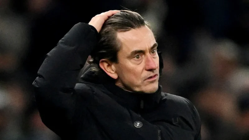 Sous la menace directe d&rsquo;une relégation en Angleterre, le couperet est tombé ce mercredi pour le coach de Tottenham