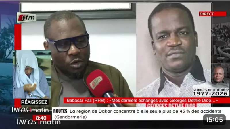 Babacar Fall revient sur les minutes précédant le décès de Georges Déthié Diop et leurs ultimes échanges
