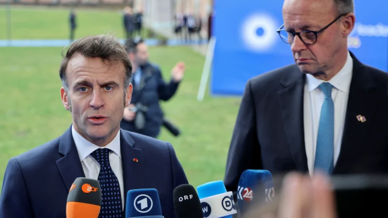 Friedrich Merz et Emmanuel Macron ouvrent le sommet de Munich après la menace d&rsquo;annexion d&rsquo;un territoire de l&rsquo;OTAN par Washington