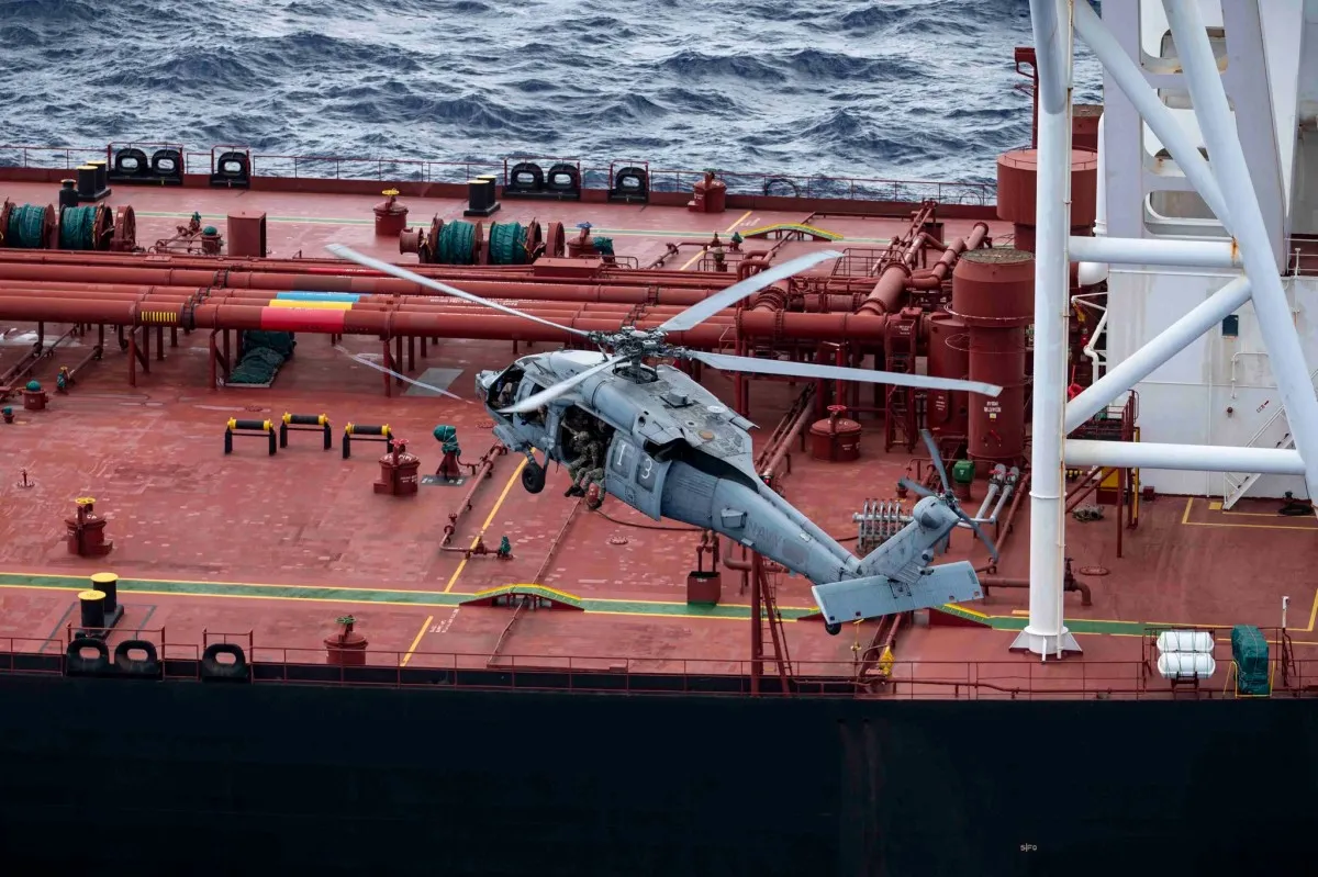 Washington saisit un nouveau tanker et révèle le montant astronomique généré par le pétrole confisqué