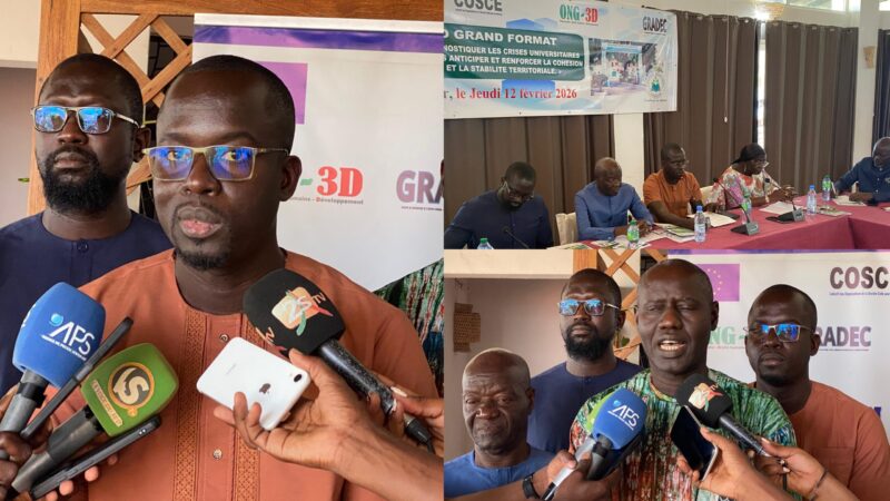 Université de Ziguinchor : Après la dissolution des amicales, l’administration pose la condition technique qui bloque encore leur retour