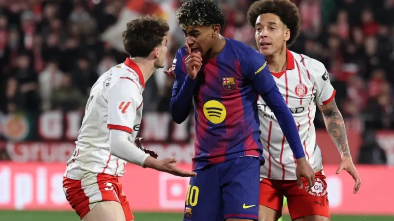 Le Barça rate la première place de la Liga après un tournant à la 45e minute qui accable Lamine Yamal