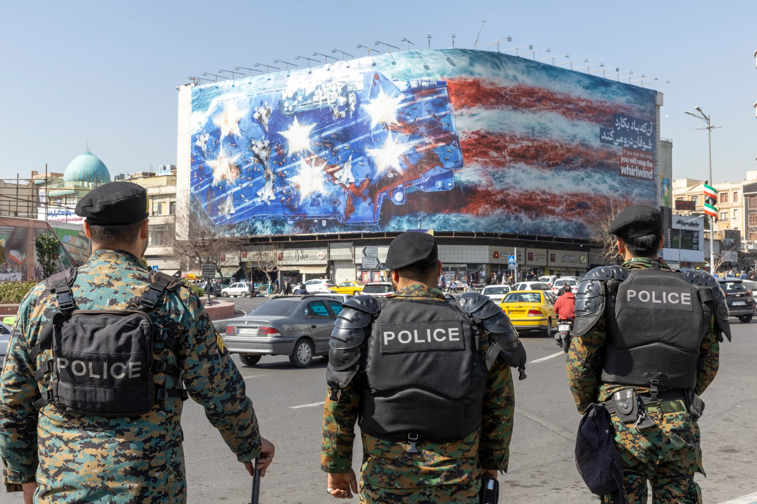 Iran : la réouverture des campus dégénère en affrontements face à l&rsquo;apparition d&rsquo;un emblème banni depuis 1979