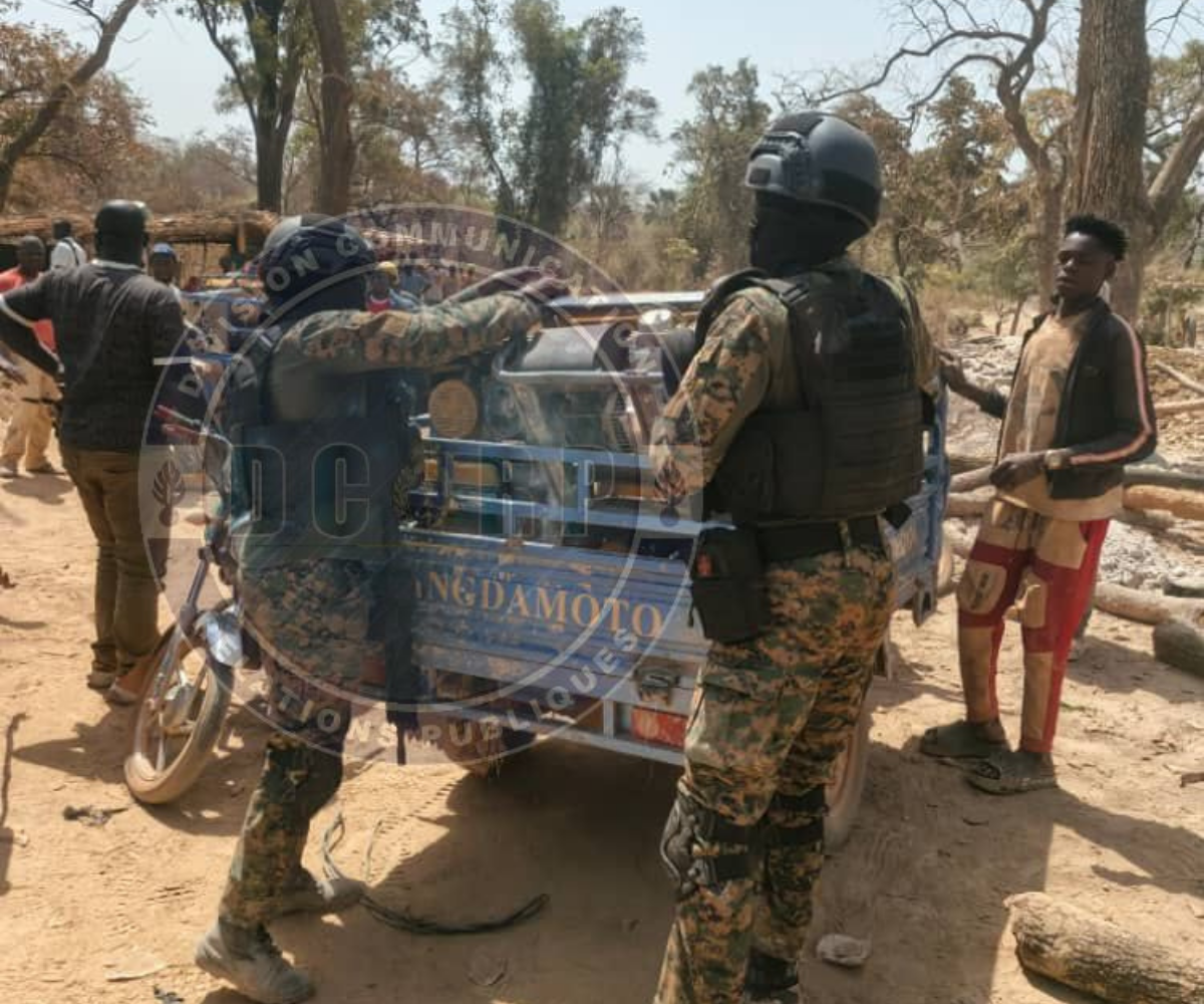 Offensive de la gendarmerie à Kédougou : la destruction des sites clandestins fait tomber un réseau de traite
