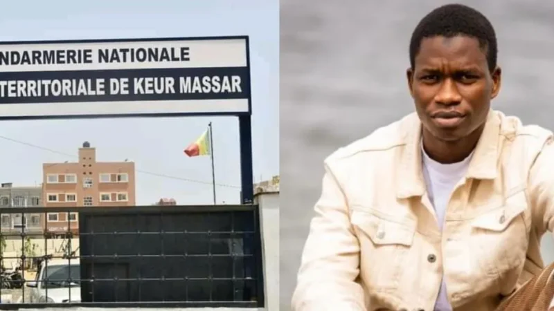 L’influenceur Pa Assane Gueye Lébou à la gendarmerie de Keur Massar pour…