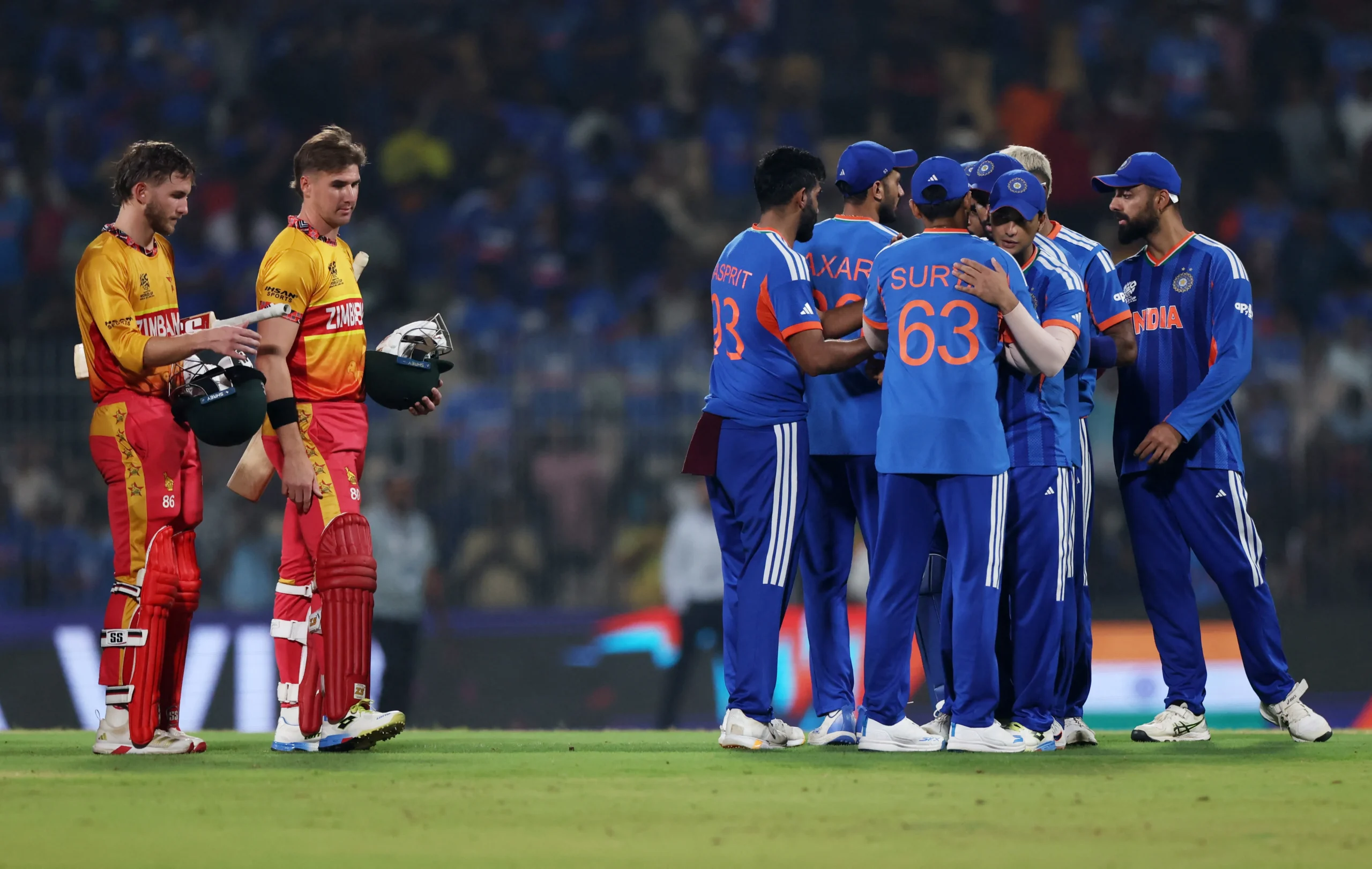Mondial T20 : l’Inde surclasse le Zimbabwe par 72 courses et s’offre un match couperet face à ce rival