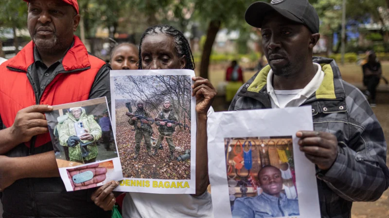 Le procès d&rsquo;un recruteur au Kenya révèle le stratagème utilisé pour envoyer des civils sur le front russe