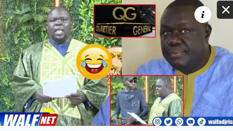 Walf TV : le nouveau visage de « Quartier Général » ciblé par une imitation remarquée (Vidéo)