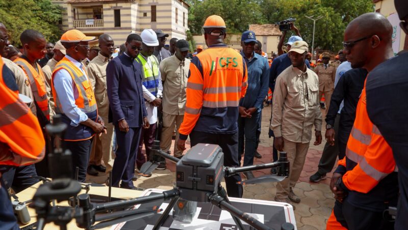 Diomaye à Tamba: visite du chantier ferroviaire Dakar–Tamba de 1 500 milliards