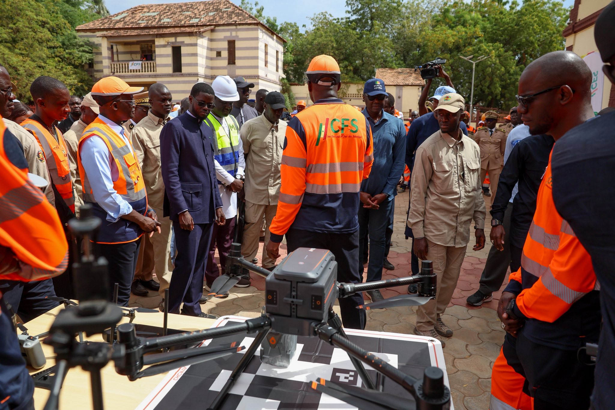 Diomaye à Tamba: visite du chantier ferroviaire Dakar–Tamba de 1 500 milliards