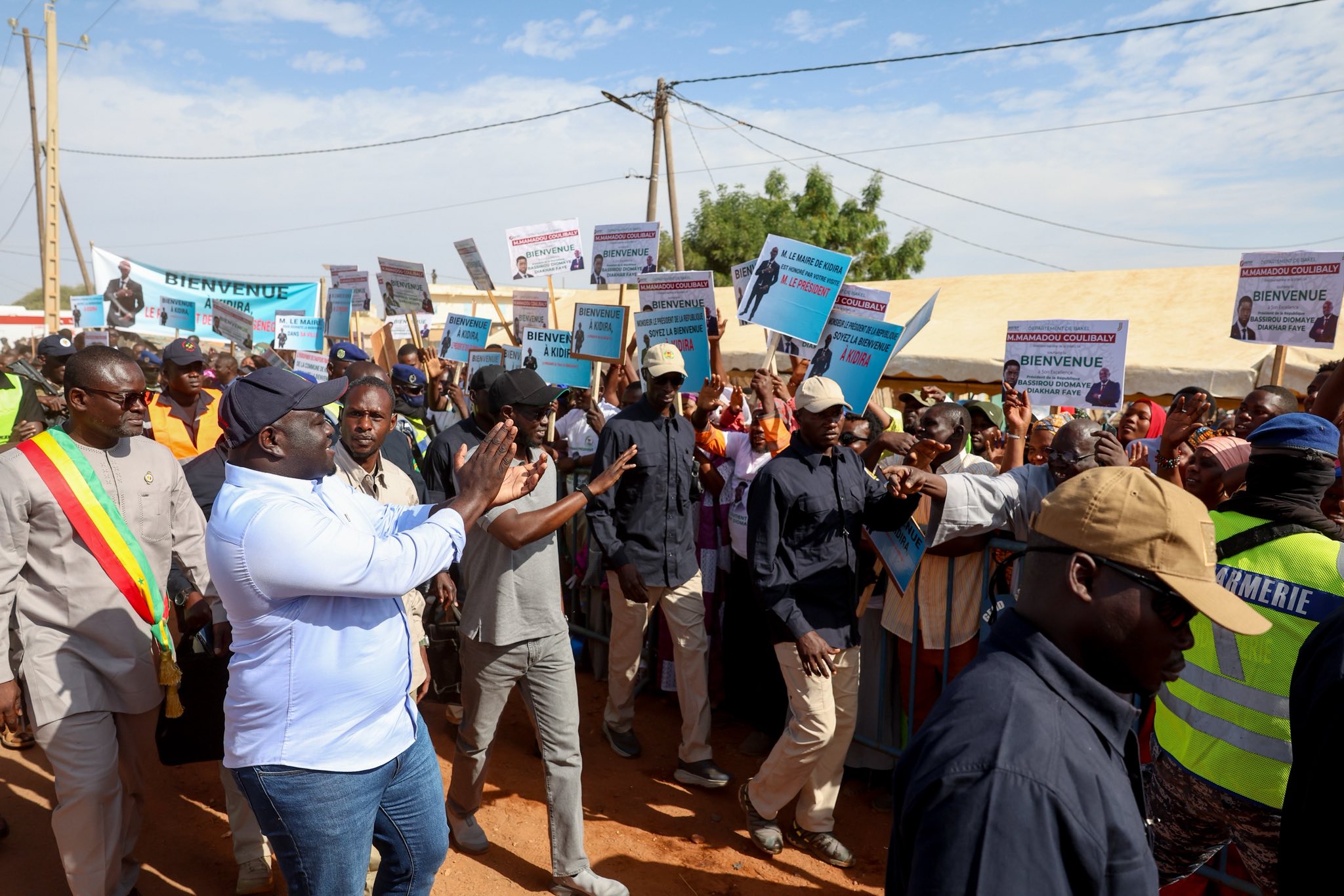 Tournée économique à l’Est : Diomaye Faye inspecte le chantier Kidira–Bakel
