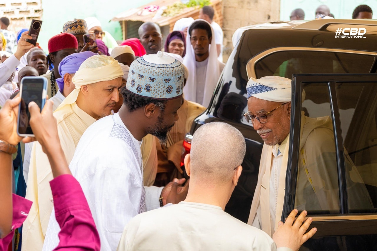 Visite du Khalife général de la Tidjaniyya à Cheikh Baba Diallo