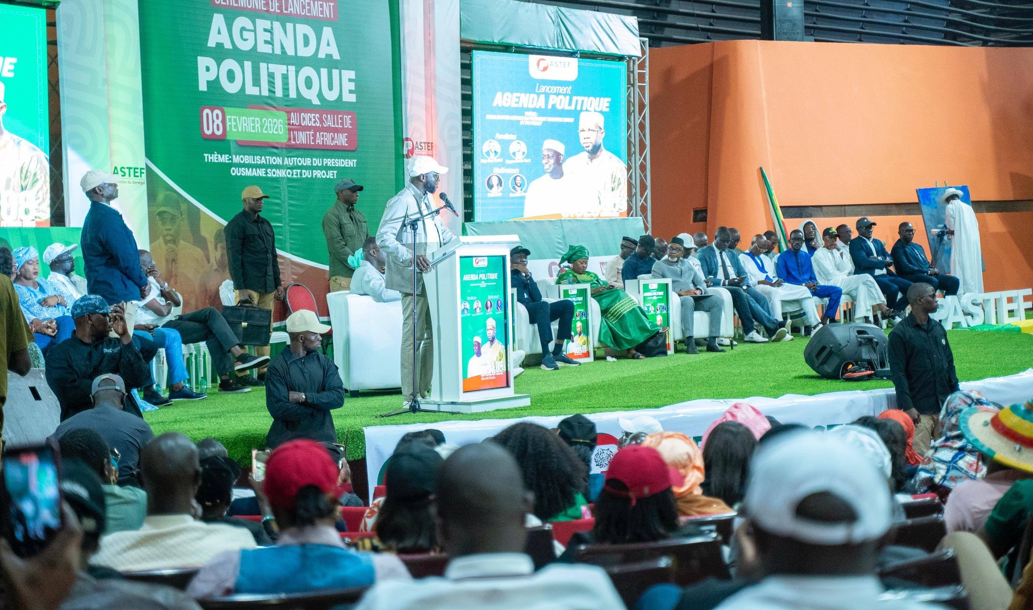 Lancement de l’Agenda politique de PASTEF Dakar : une mobilisation massive autour du Président Ousmane Sonko